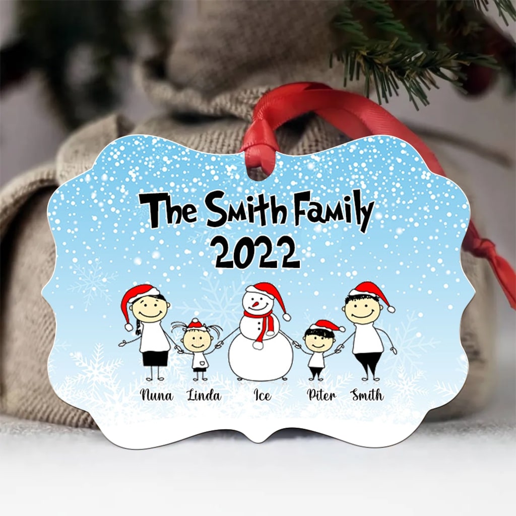 Christmas Ornaments Gift- My Family Ornaments -Personalized Ornaments