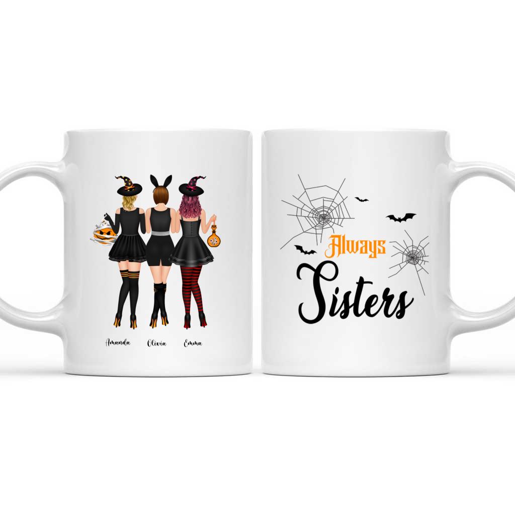 Friends Coffee Mug - Friends Mug - Halloween Mug Witches - Personalized Mug