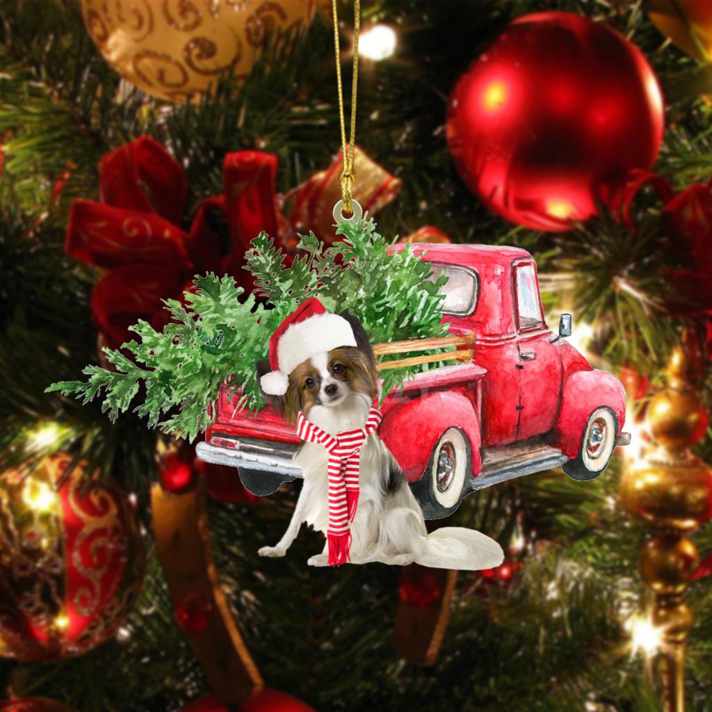 Personalized Dog Ornaments - Custom Dog Christmas Ornament - Pet Portrait Name Gift