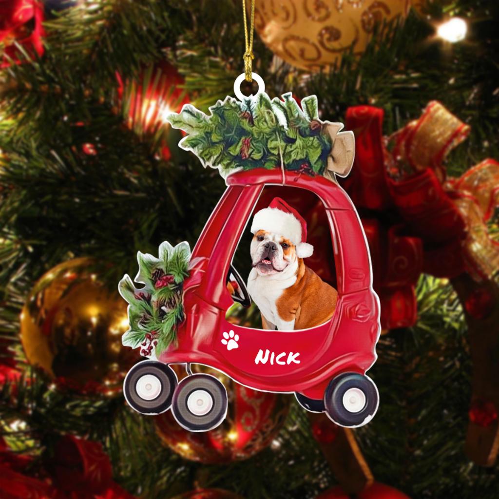 Personalized Dog Ornaments - Custom Dog Christmas Ornament - Personalized Pet Ornament