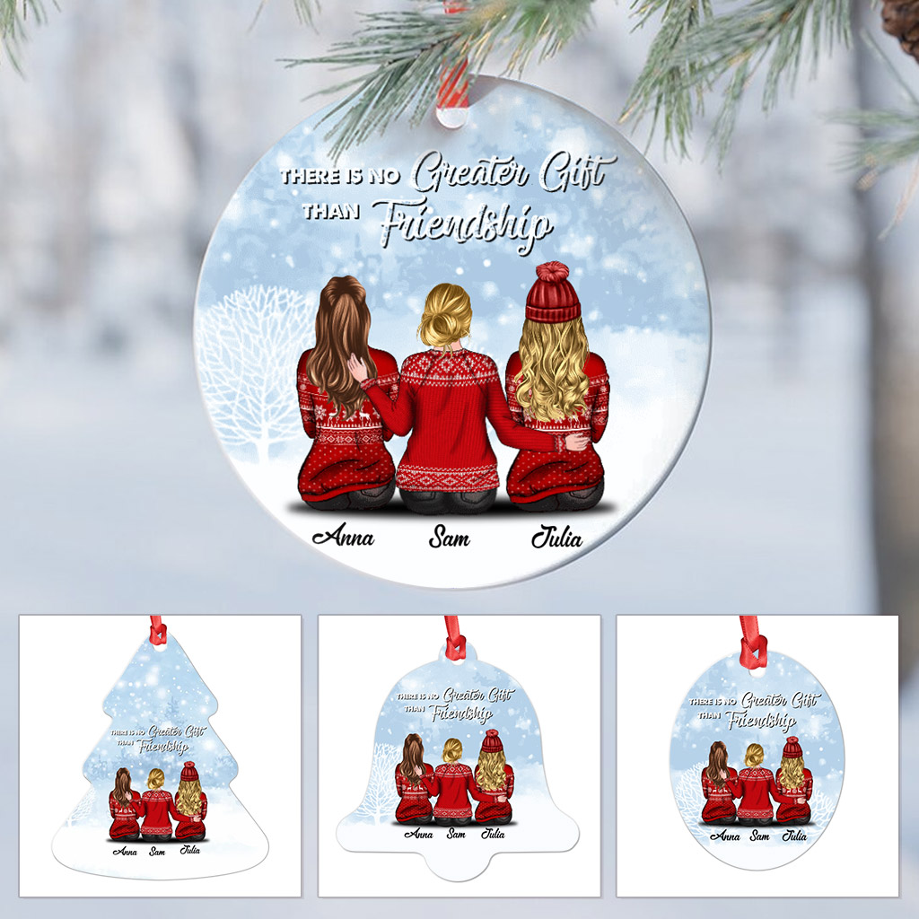 Three Sisters Snow - Christmas Ornaments- Custom Christmas Ornament Gift - Personalized Ornaments